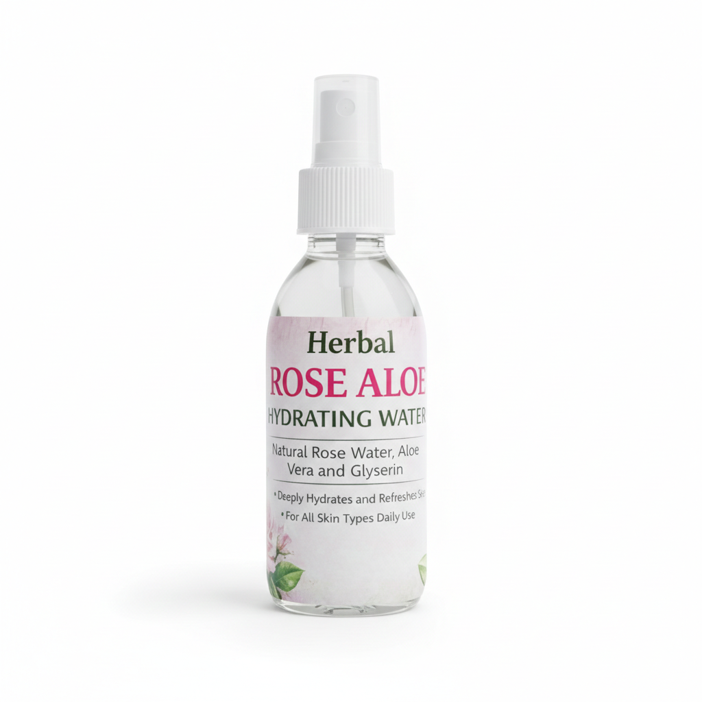 Herbal Rose Water Toner – Natural Hydrating Face Toner